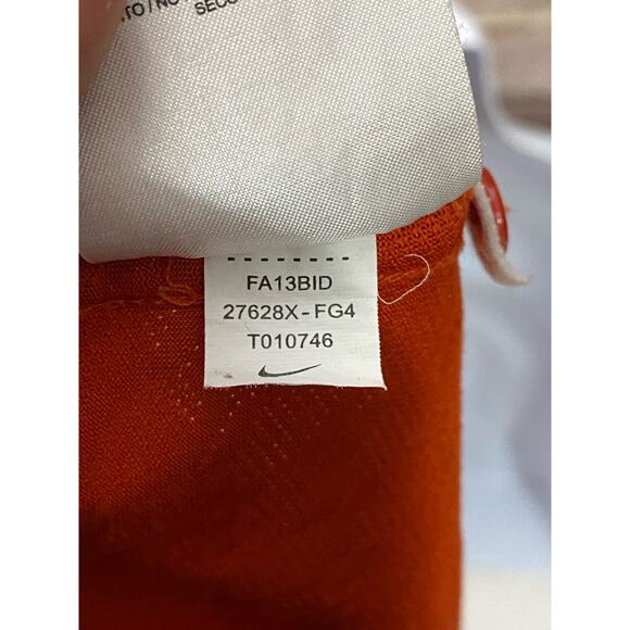 Nike Florida Gators Polo Shirt Mens XL Orange Back hit  Dri Fit Golf Performance - Picture 5 of 12